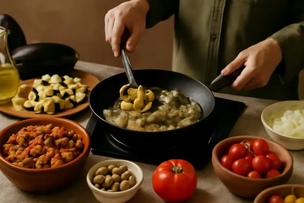 Come si prepara la caponata siciliana? Il trucco che la rende più gustosa e meno pesante