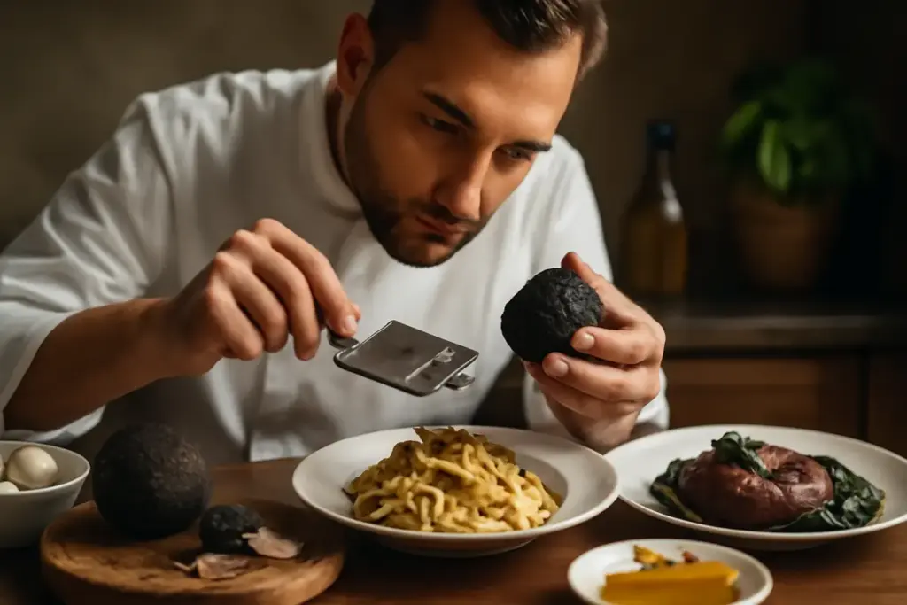 Tartufo nero italiano proprietà e abbinamenti: combina i sapori come uno chef stellato