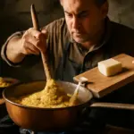 Polenta taragna valtellinese procedimento originale: evita la consistenza gommosa con questo passaggio