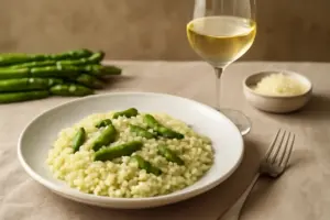 Risotto agli asparagi quale vino abbinare? Il consiglio che evita di appesantire il piatto