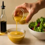 Emulsionare olio e aceto per un dressing all’italiana: la proporzione giusta che esalta l’insalata