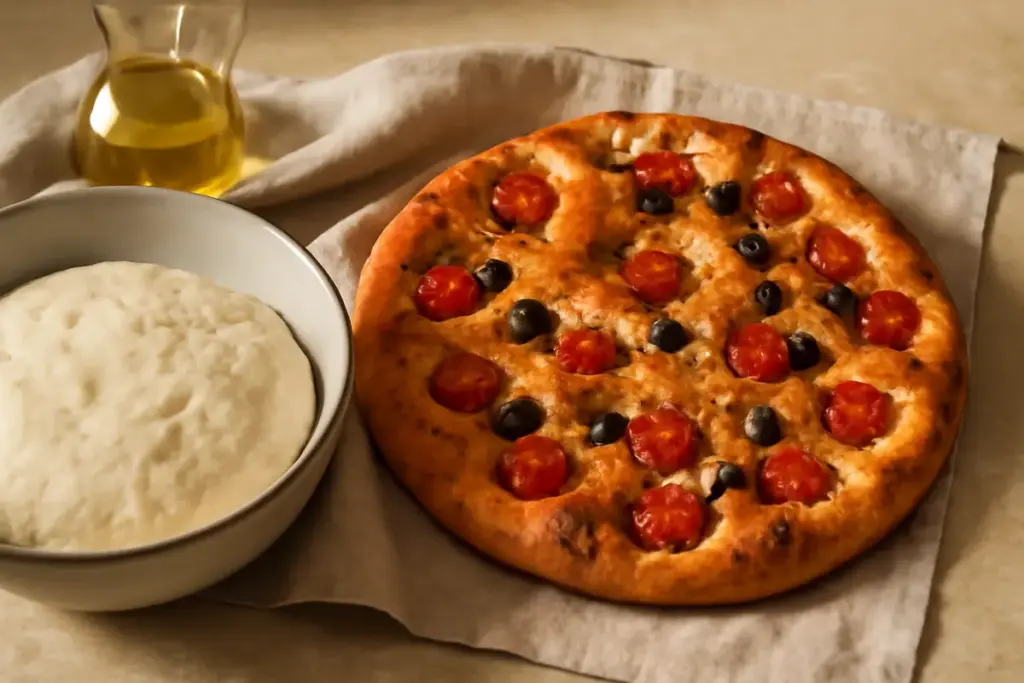 Focaccia barese originale impasto e lievitazione: il passaggio che pochi rispettano per massima morbidezza
