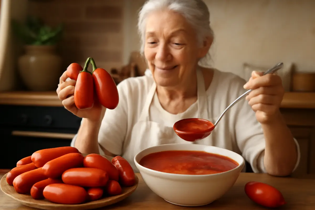Pomodori San Marzano DOP: cosa li rende così speciali per la salsa della nonna?