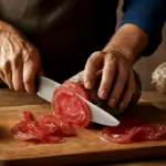 Affettare a mano i salumi: il motivo per cui si preserva meglio il sapore autentico