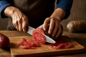 Affettare a mano i salumi: il motivo per cui si preserva meglio il sapore autentico