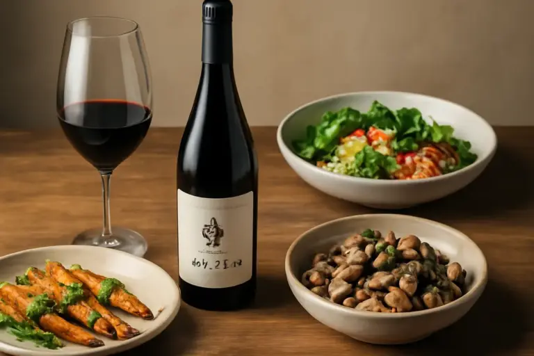 Pinot nero italiano con piatti vegetariani: sfrutta questo abbinamento per note aromatiche inaspettate