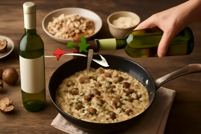 Come evitare di rovinare un risotto ai funghi col vino sbagliato? Il tip che cambia il risultato nel piatto
