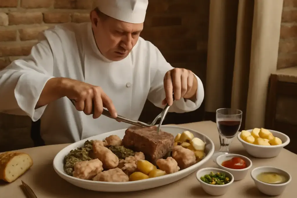 Bollito misto piemontese storia e tradizione: il taglio di carne che valorizza la ricetta originale