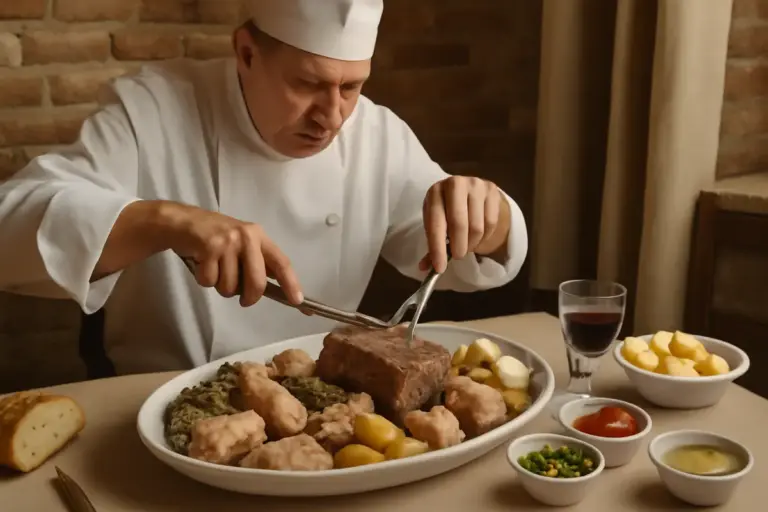 Bollito misto piemontese storia e tradizione: il taglio di carne che valorizza la ricetta originale