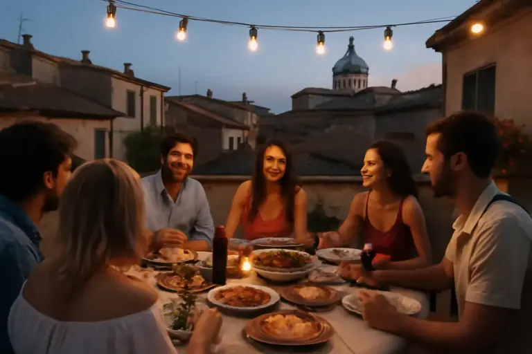 Cene d’estate sulle terrazze italiane: scopri il valore conviviale di questa abitudine secolare