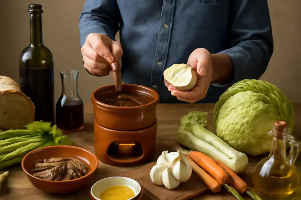 Come si fa la vera bagna cauda piemontese? La scelta degli ingredienti che fa la differenza per tutti