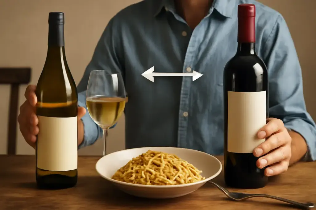 Come si sceglie il vino giusto per la carbonara? Il dettaglio che cambia tutto a tavola