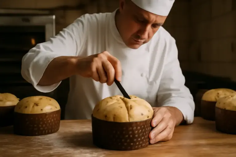 Perché il panettone viene inciso prima di cuocerlo? Svela il gesto della tradizione pasticcera italiana