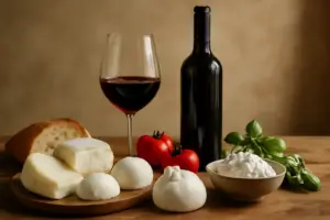 Vino e formaggi freschi italiani: il pairing che esalta entrambi senza sbagliare accostamento